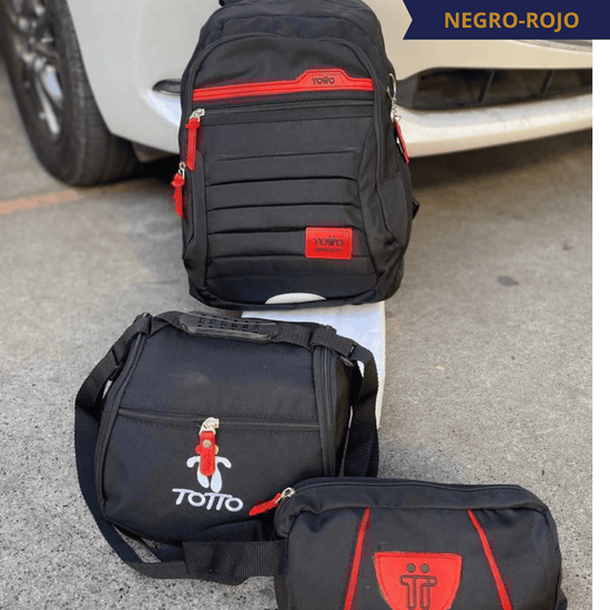 TRIO TOTTO®: ¡MORRAL, LONCHERA Y CARTUCHERA INCLUIDOS OFERTA!
