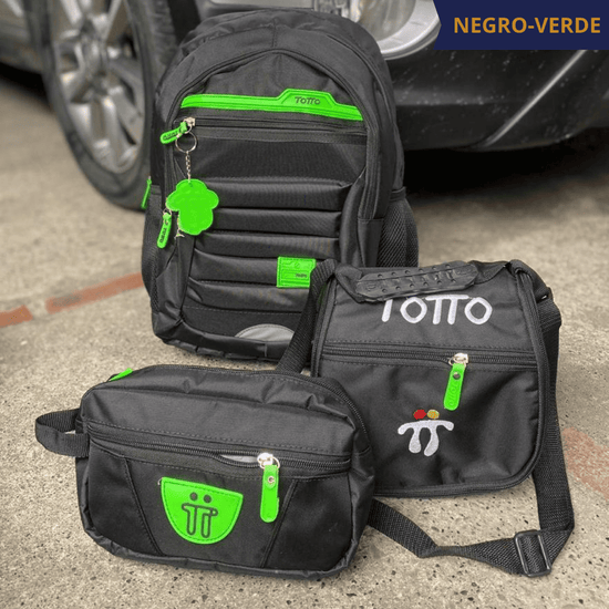 TRIO TOTTO®: ¡MORRAL, LONCHERA Y CARTUCHERA INCLUIDOS OFERTA!