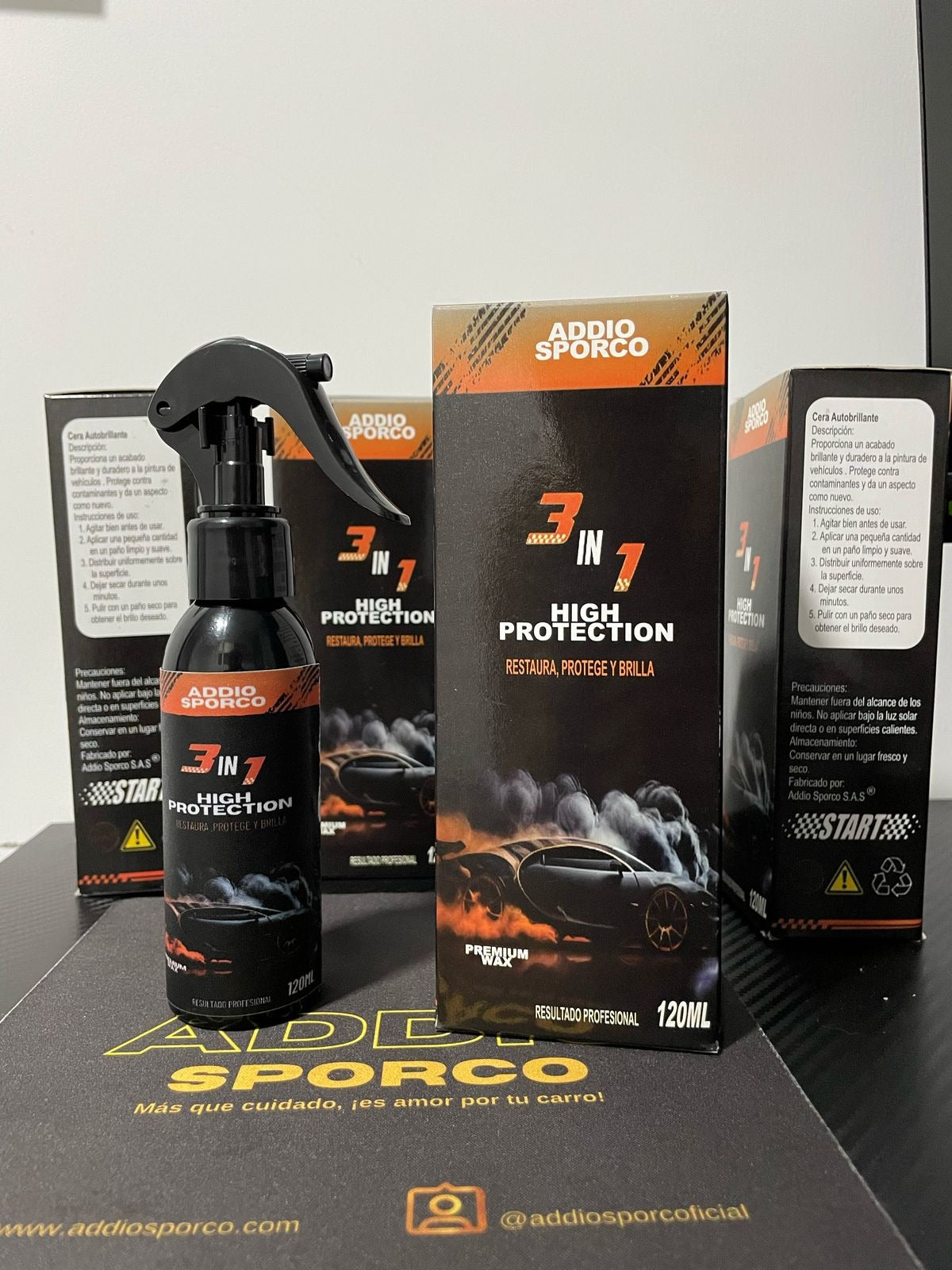 Nano Ceramico AUTO Premium Wax 120ML +PAÑO