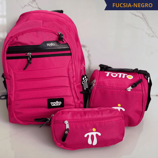 TRIO TOTTO®: ¡MORRAL, LONCHERA Y CARTUCHERA INCLUIDOS OFERTA!