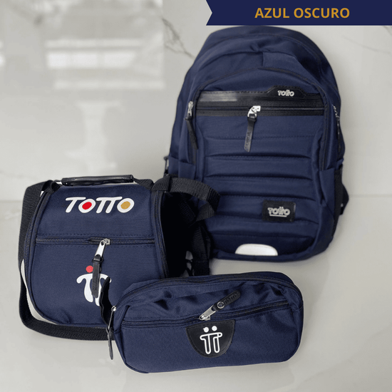 TRIO TOTTO®: ¡MORRAL, LONCHERA Y CARTUCHERA INCLUIDOS OFERTA!