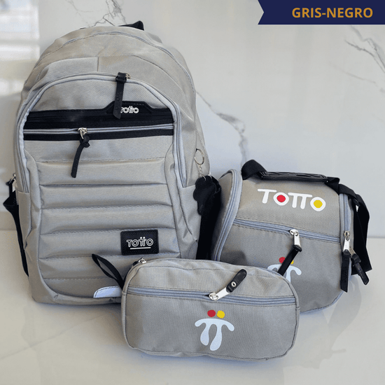 TRIO TOTTO®: ¡MORRAL, LONCHERA Y CARTUCHERA INCLUIDOS OFERTA!