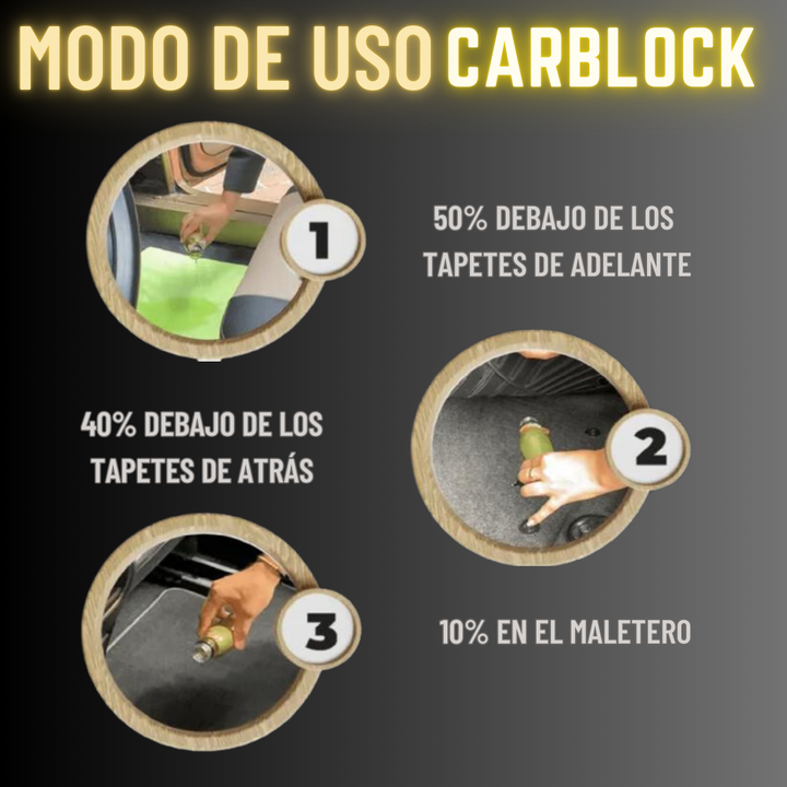 CarBlock Perfume y Bloqueador 🏆