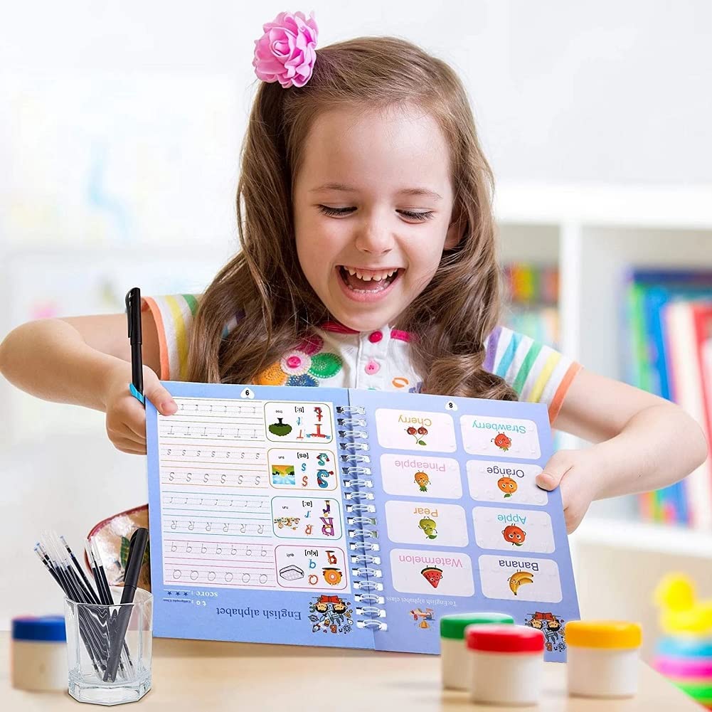 🖍️ Libro Caligrafía Montessori 🎨 (SET X 4 LIBROS)