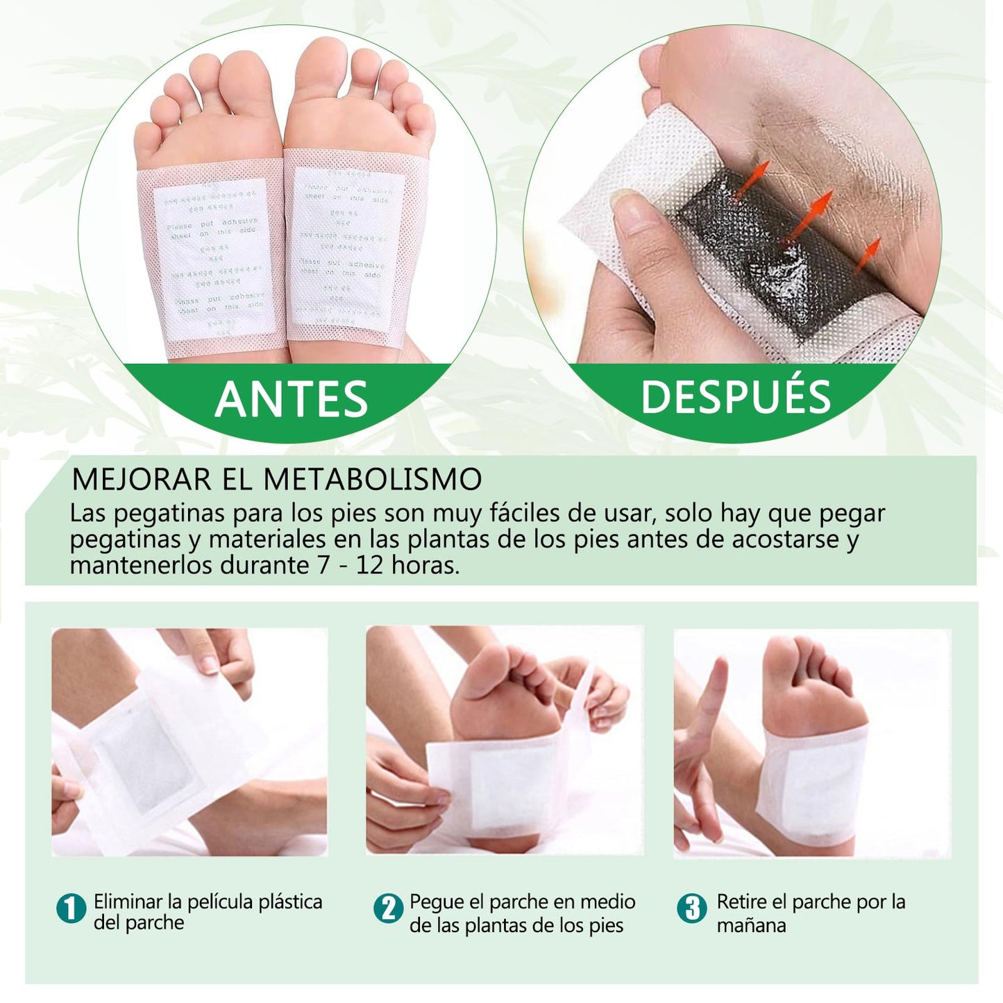 Plantillas RenovaPies🌿CAJA X 10