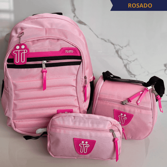TRIO TOTTO®: ¡MORRAL, LONCHERA Y CARTUCHERA INCLUIDOS OFERTA!