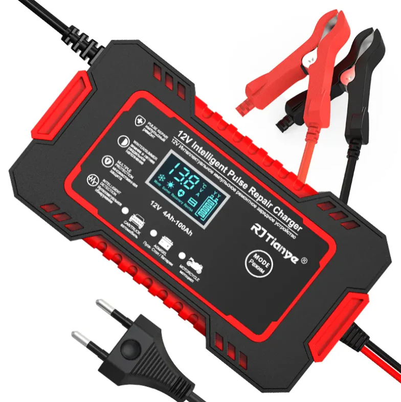 Cargador De Bateria De Carro De 12v 6a