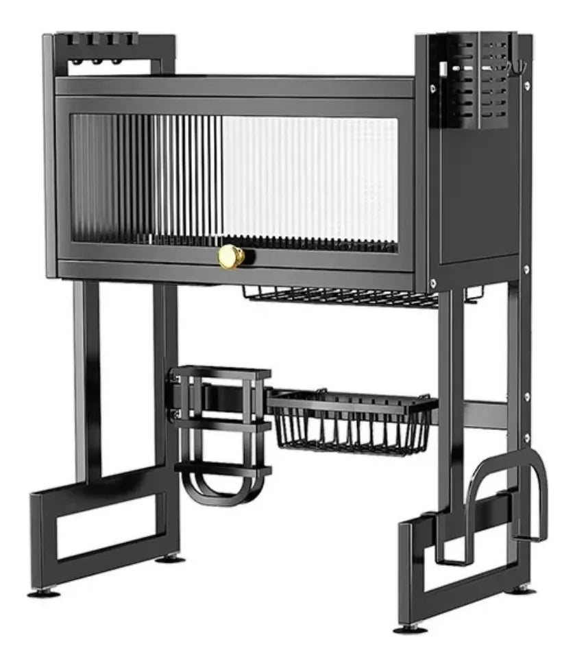 Secaplatos Pro en acero inoxidable 65CM (Con Cajon)