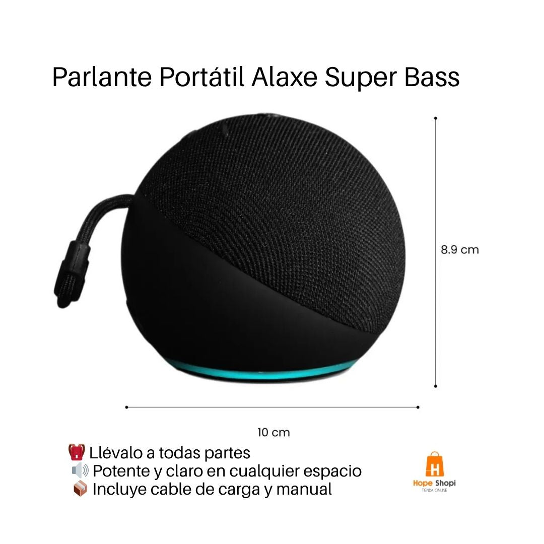 Parlante Portatil Alaxe Super Bass