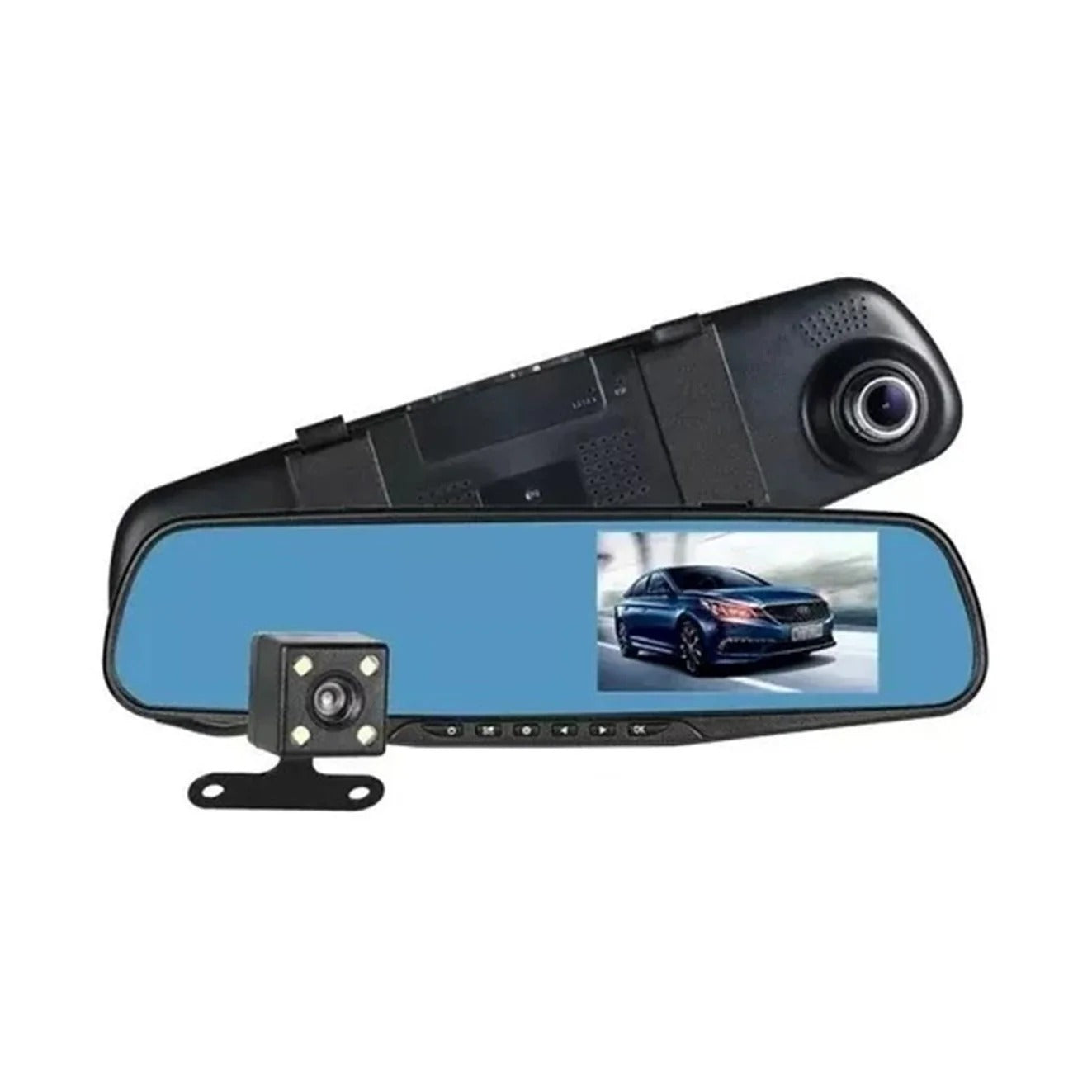 Espejo Retrovisor Doble Cámara