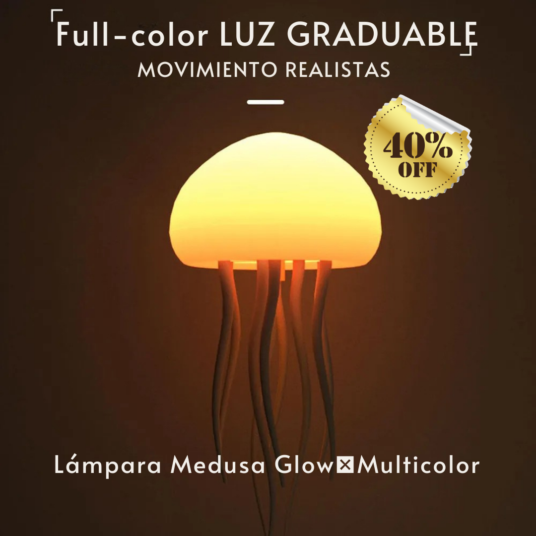Lámpara Medusa Glow🪼Multicolor