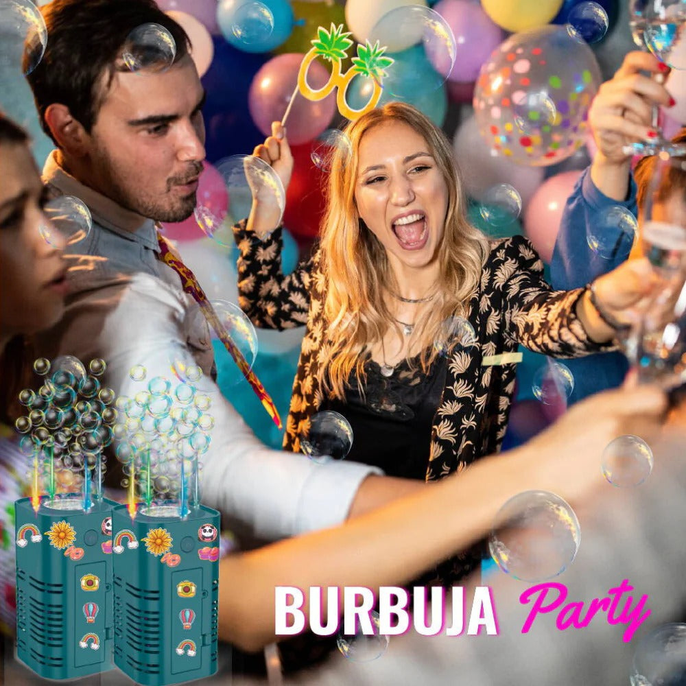 BurbujaManía 🎉🫧 – Explosión de Diversión y Magia
