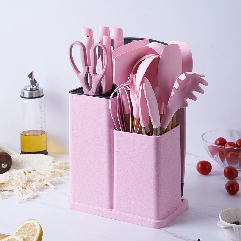 Set de Cocina Premium de 19 Utensilios ✨
