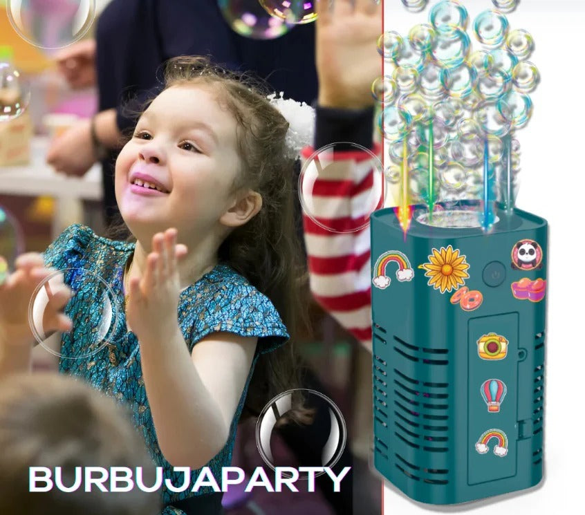BurbujaManía 🎉🫧 – Explosión de Diversión y Magia