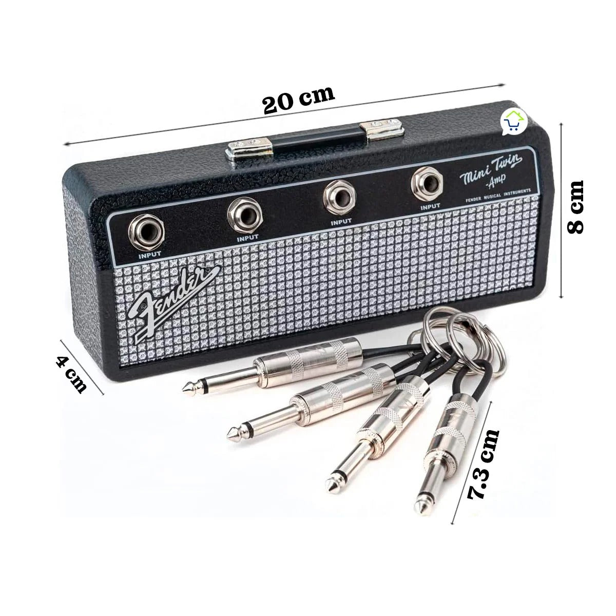 PORTA LLAVEROS FENDER 🎸 Plug & Key