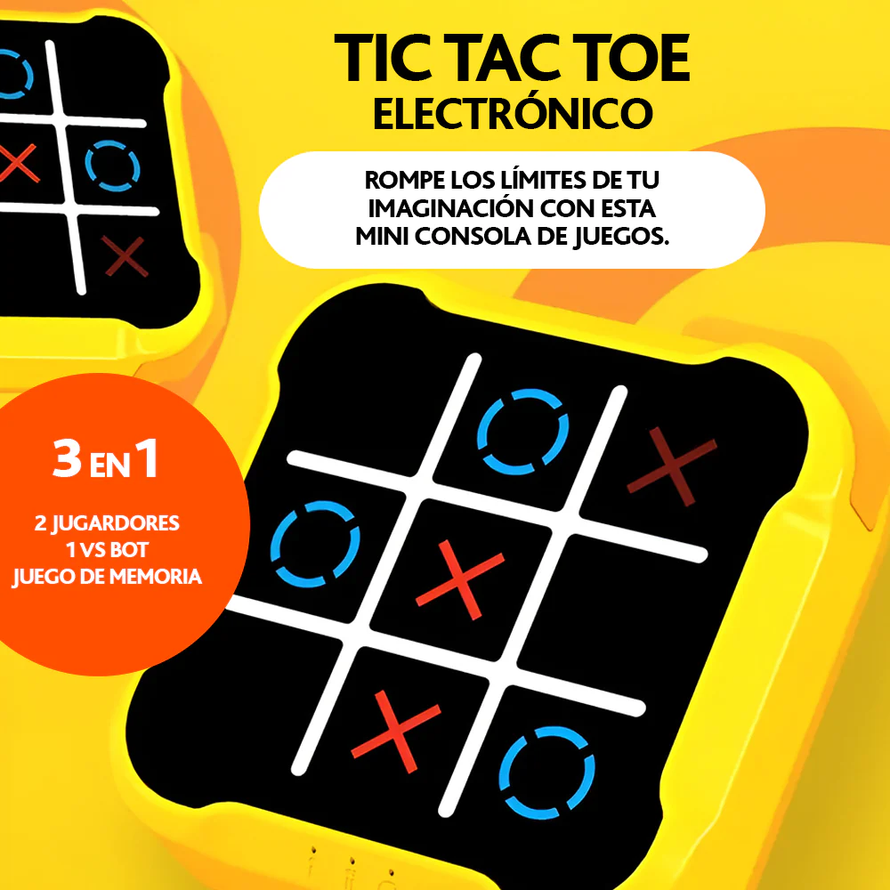 🧠 Triqui Electrónico 🎮 3 Modos De Juego 🧩