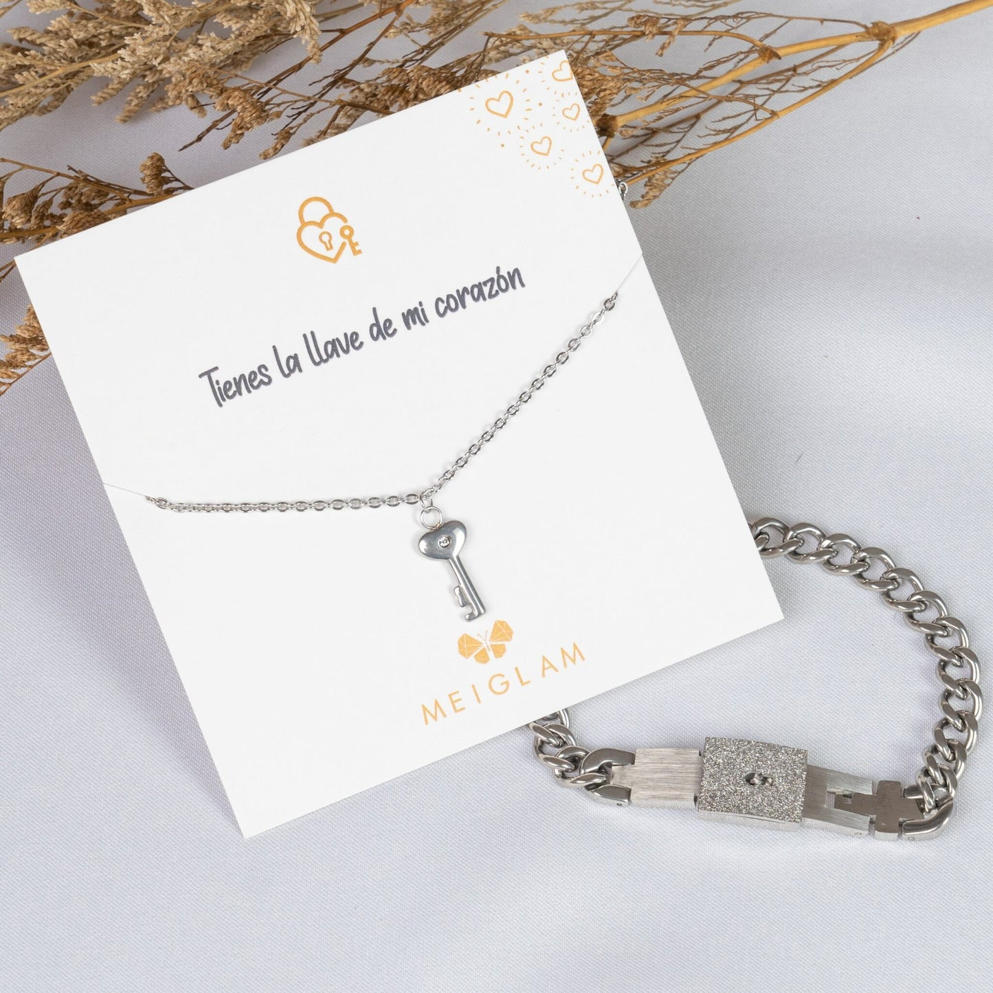 Cadena Pulsera Set True Love