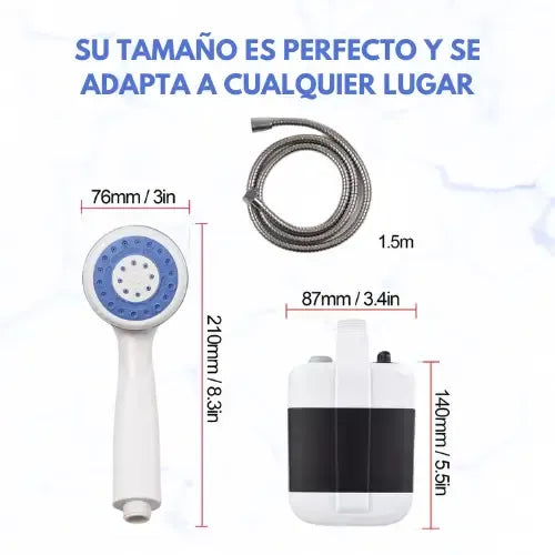 EcoDucha Pórtatil Recargable