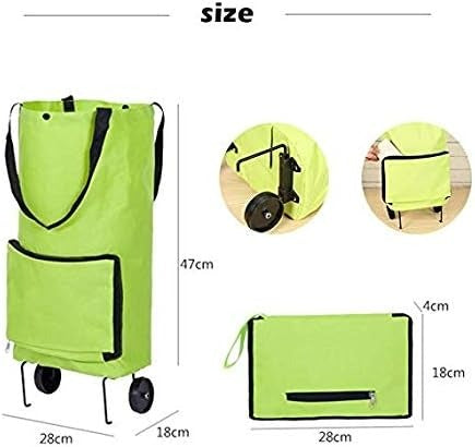 CARRO DE COMPRAS PLEGABLE CON RUEDAS - CARGUITO™