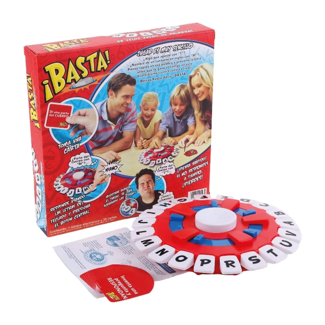 Juego de Palabras ¡Basta!👨👩👧👦