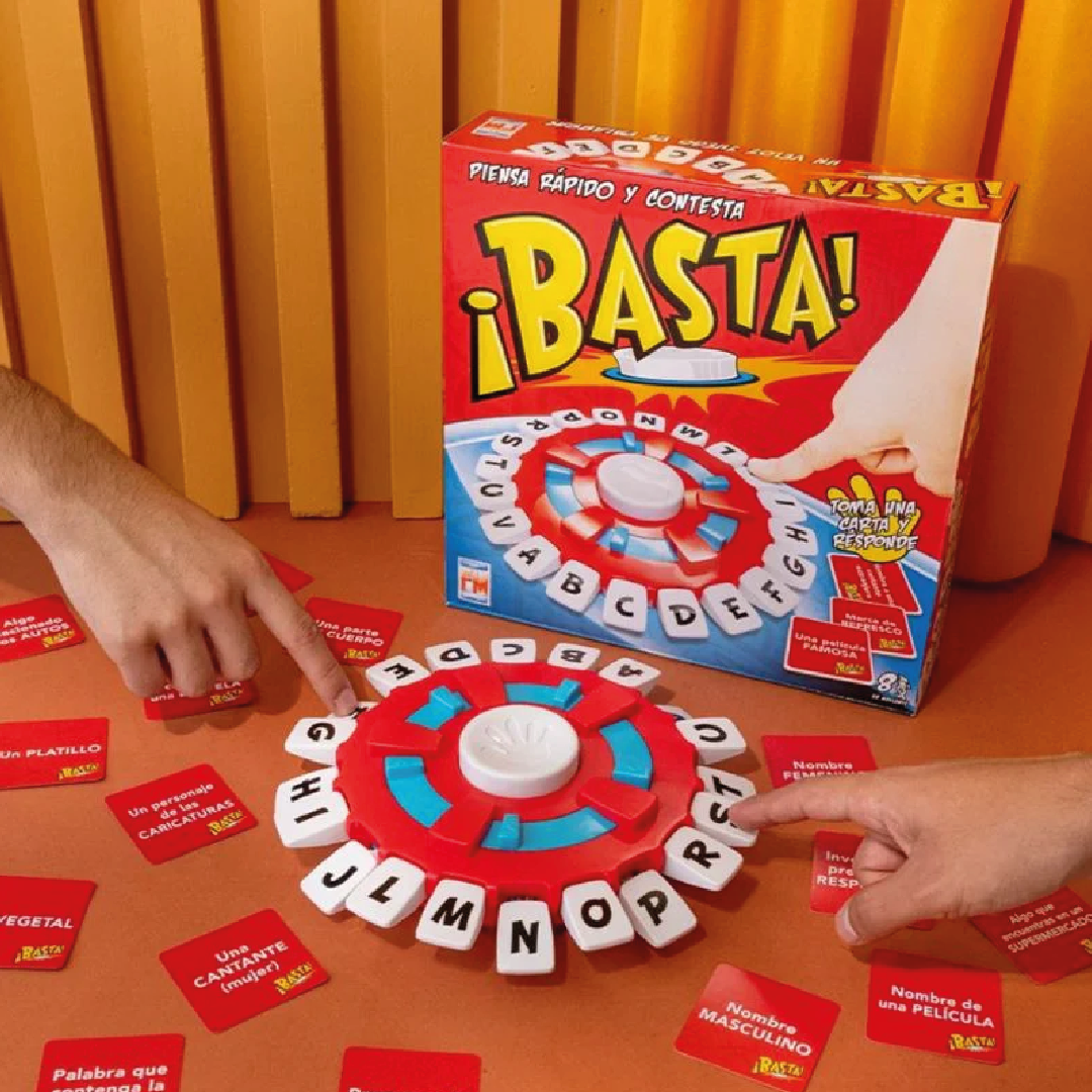 Juego de Palabras ¡Basta!👨👩👧👦
