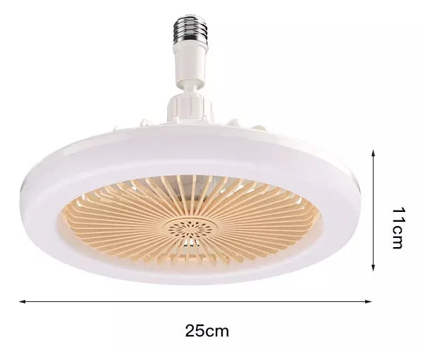 Ventilador de Techo Luz LED y Control Remoto