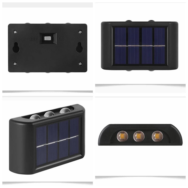 LAMPARA SOLAR LED EXTERIOR