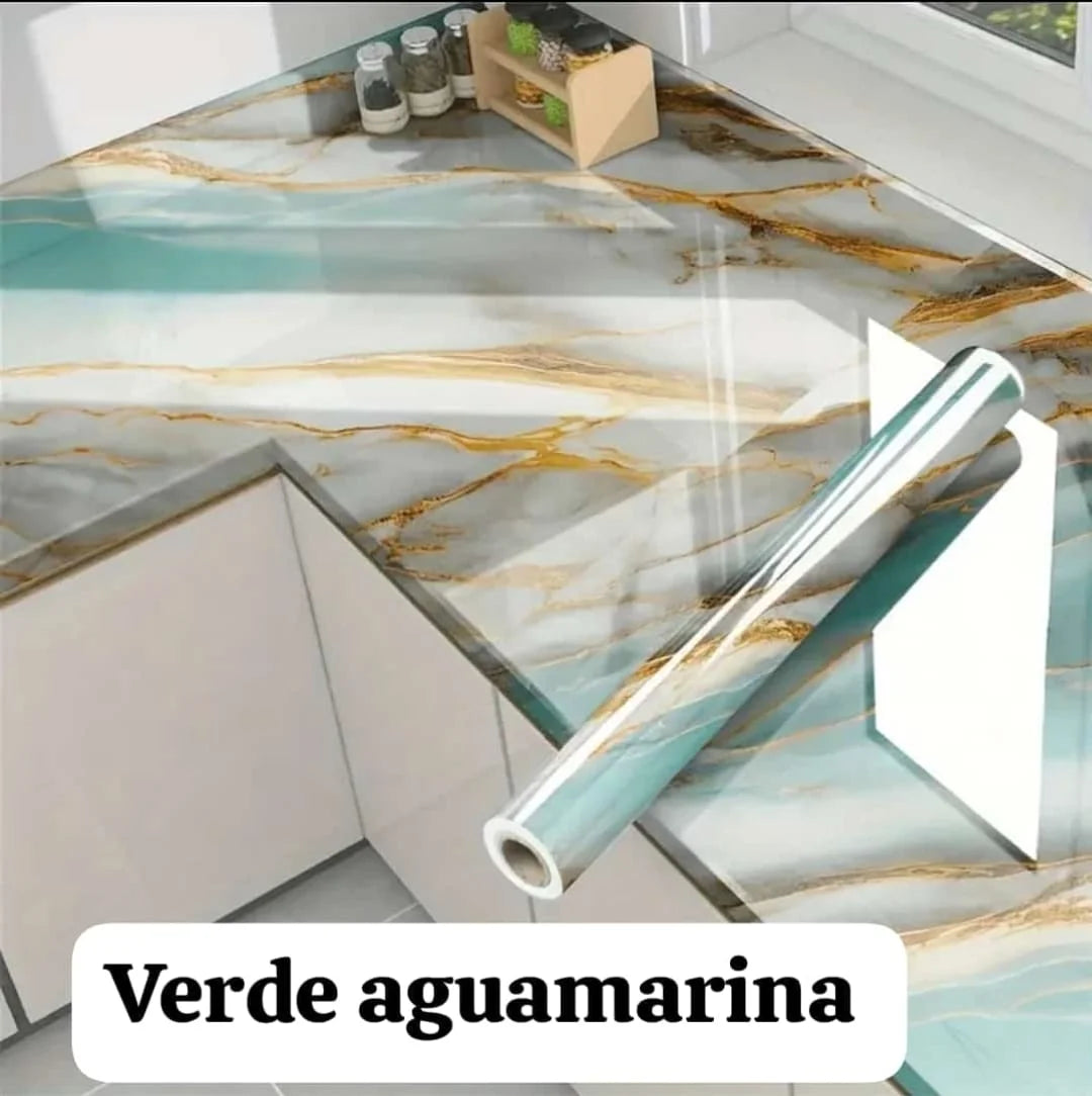 Adhesivo Marmolizado ✨ ( 60 x 200 cm)