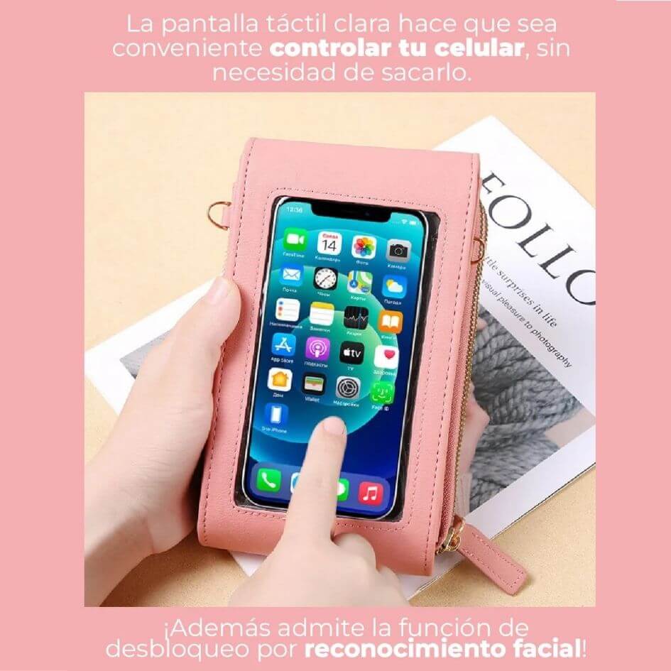 Billetera SmartTouch 👜📱 - Bolso Multifuncional 🔐