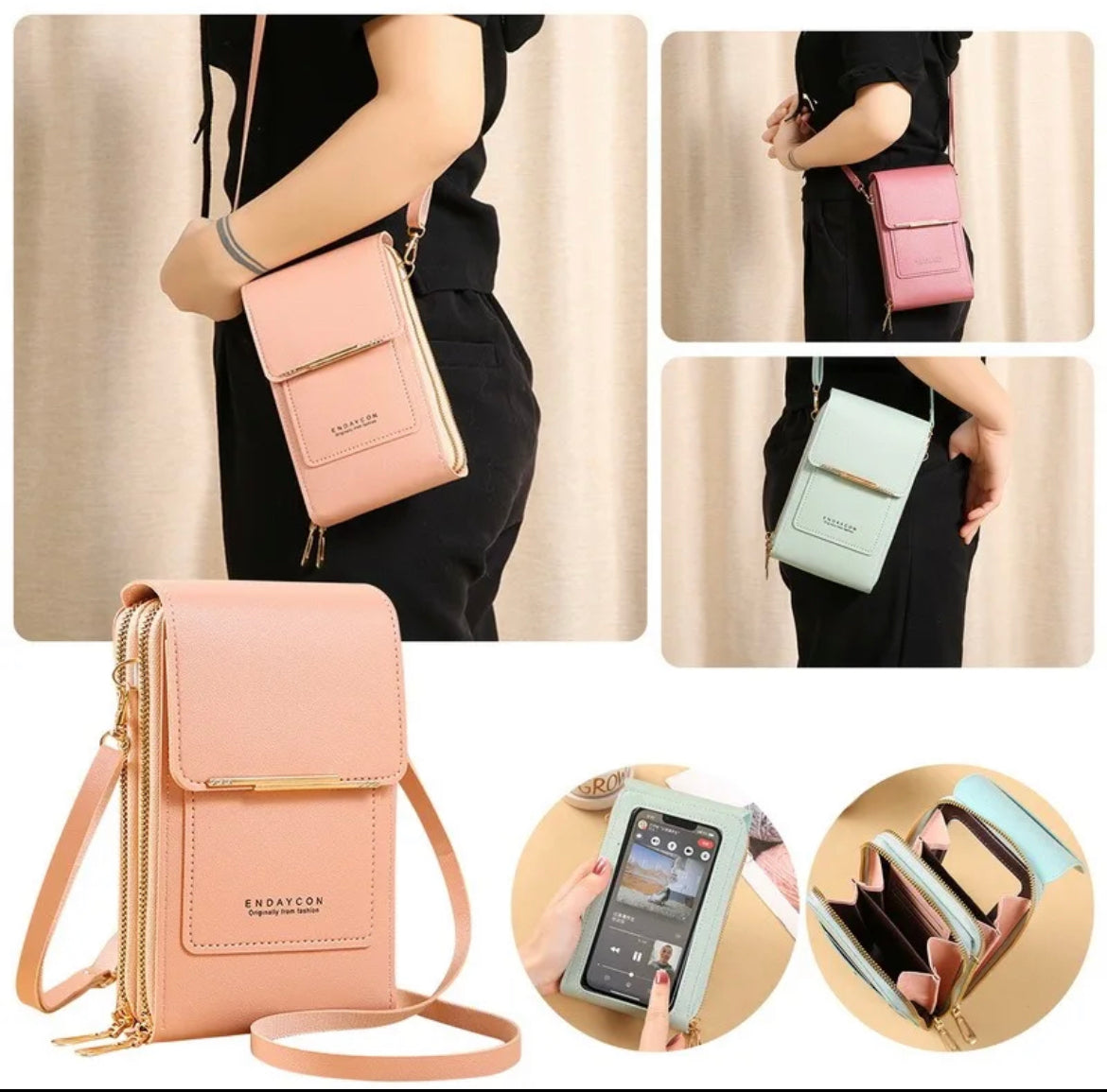 Billetera SmartTouch 👜📱 - Bolso Multifuncional 🔐