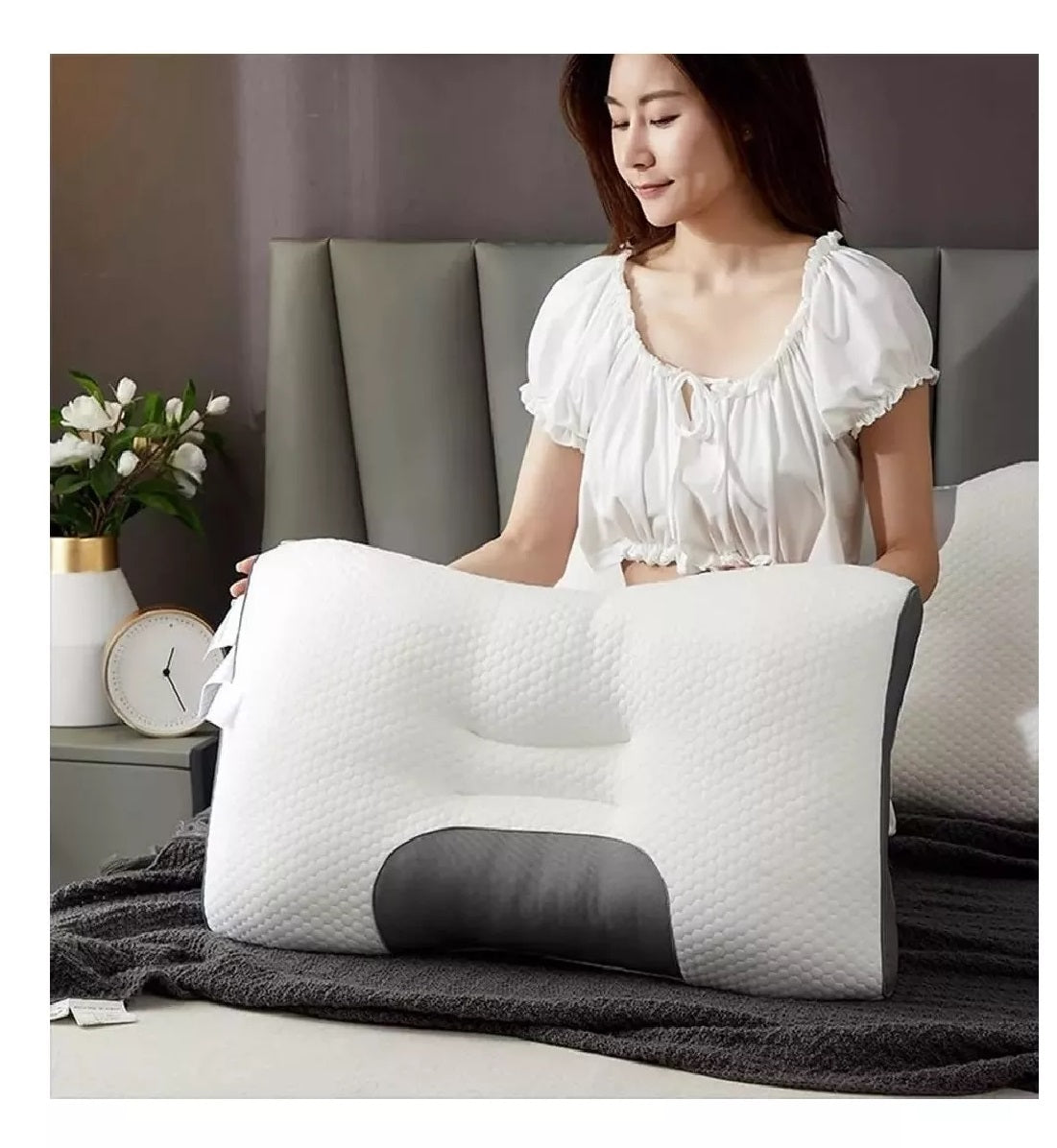 Almohada Ortopedica 3D Con Memory
