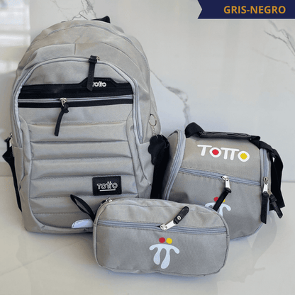 TRIO TOTTO®: ¡MORRAL, LONCHERA Y CARTUCHERA INCLUIDOS OFERTA!