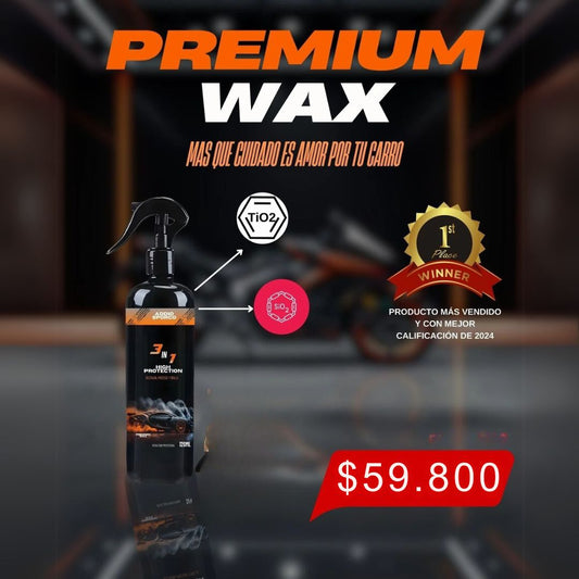 Nano Ceramico AUTO Premium Wax 120ML +PAÑO