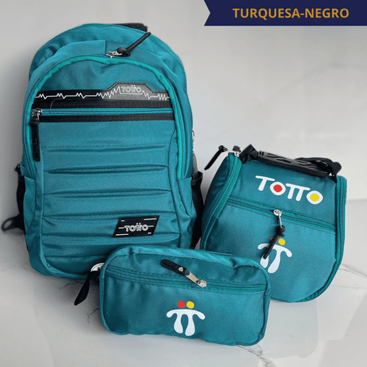 TRIO TOTTO®: ¡MORRAL, LONCHERA Y CARTUCHERA INCLUIDOS OFERTA!