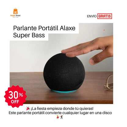 Parlante Portatil Alaxe Super Bass