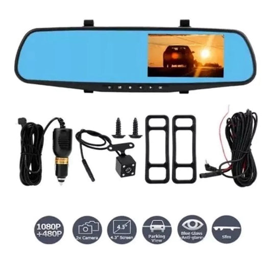Espejo Retrovisor Doble Cámara