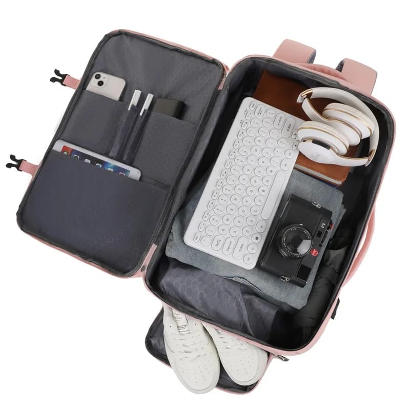 AmazonFit Maleta Viajera 🧳 - Con Zapatero 👟