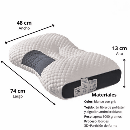 Almohada Ortopedica 3D Con Memory