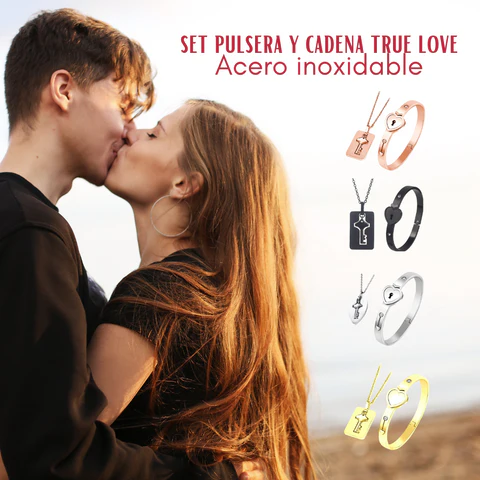 Cadena Pulsera Set True Love
