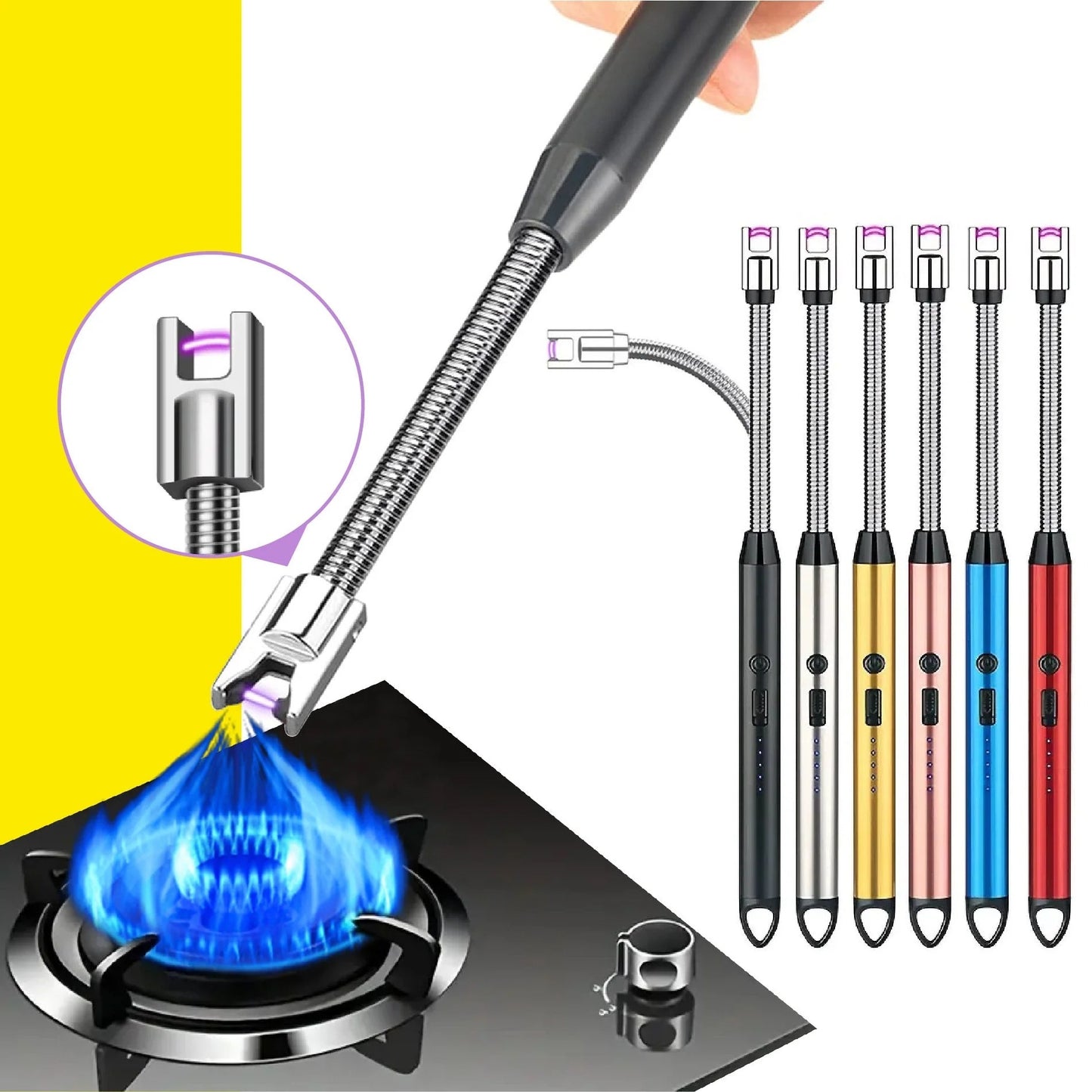 💥 Flamix - Encendedor Eléctrico Recargable🔥