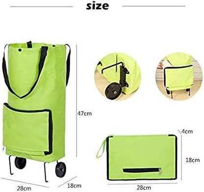CARRO DE COMPRAS PLEGABLE CON RUEDAS - CARGUITO™