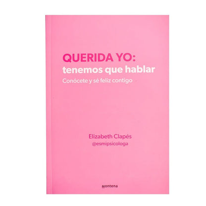 🌸LIBRO FISICO Querida Yo: tenemos que hablar  + Libro Digital Gratis con tu compra
