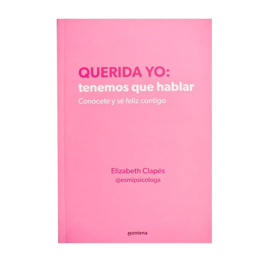 🌸LIBRO FISICO Querida Yo: tenemos que hablar  + Libro Digital Gratis con tu compra